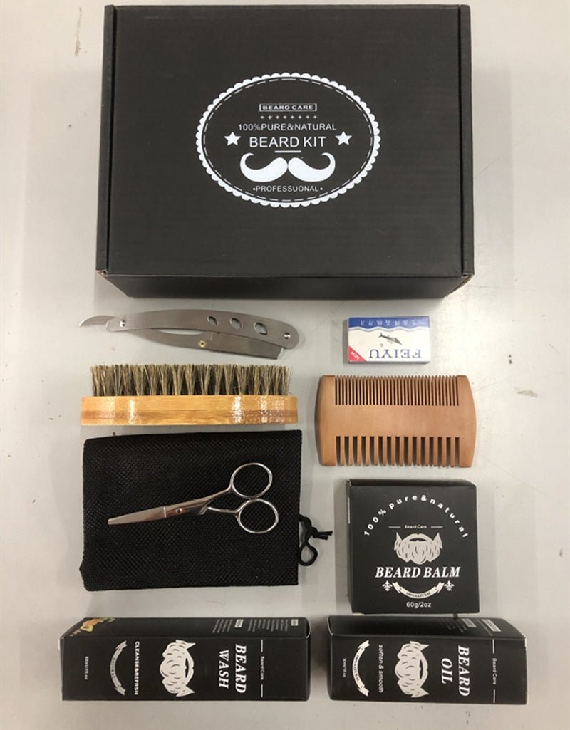 Men's Beard Roller & Grooming Kit - Image 8