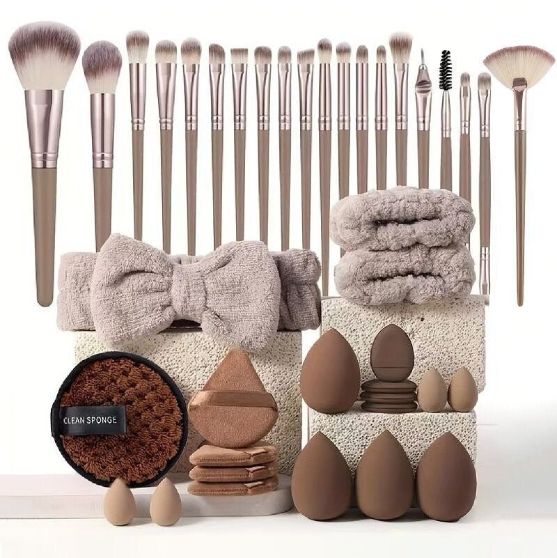 40-Piece Makeup Tool Set – Brushes & Beauty Blenders