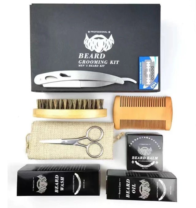 Men's Beard Roller & Grooming Kit - Image 2