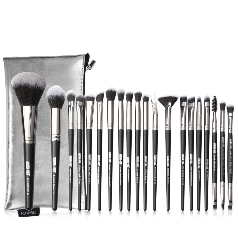 20-Piece Makeup Brush Set – Complete Beauty Kit