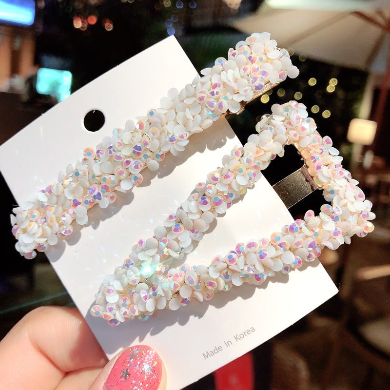 Pearl Decorative Hair Clip Set -Elegant Styling Accessories