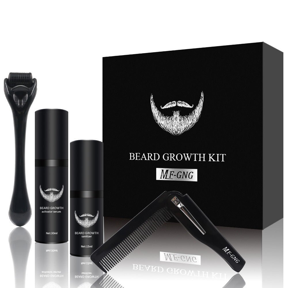Men's Beard Roller & Grooming Kit - Image 3