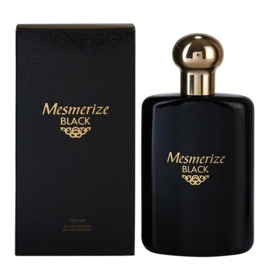 Avon Mesmerize Black  Eau de Toilette Spray for Men- 3.4oz