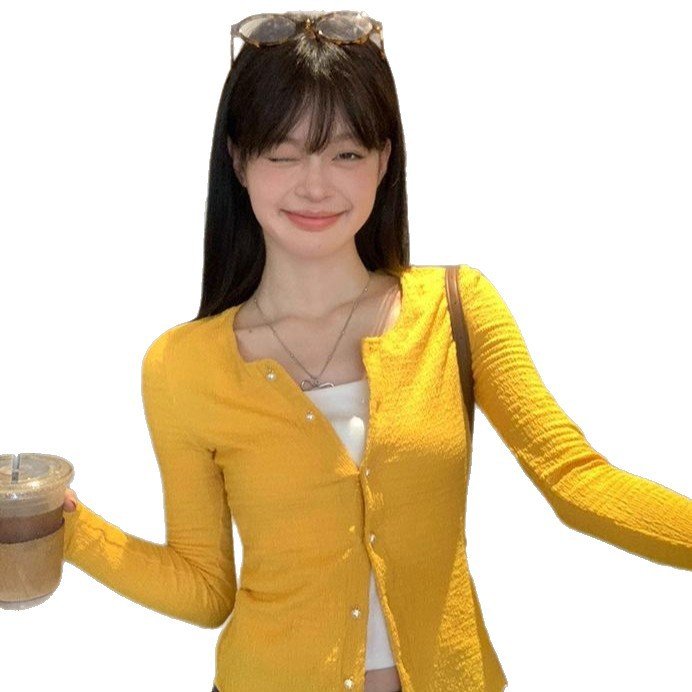 Women's Lightweight Button Cardigan