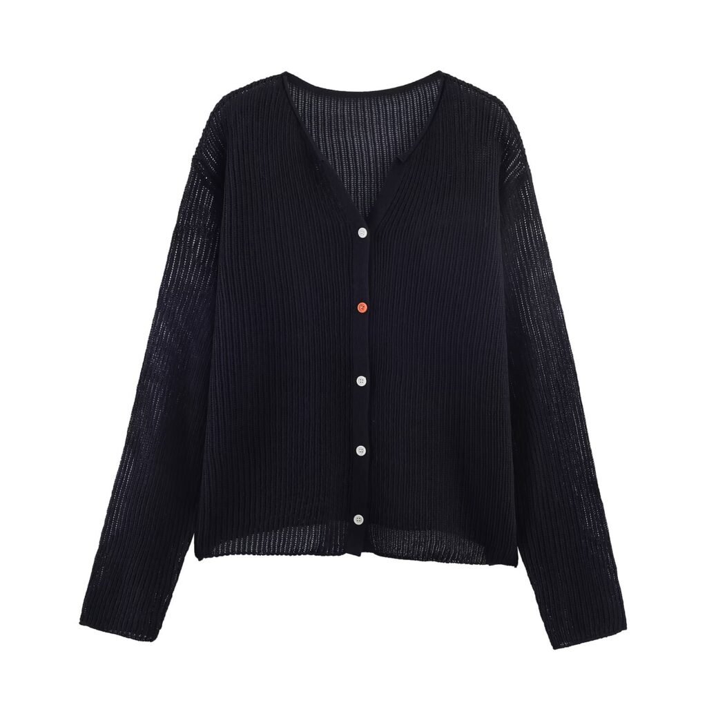 Women’s Lightweight V-Neck Button Cardigan