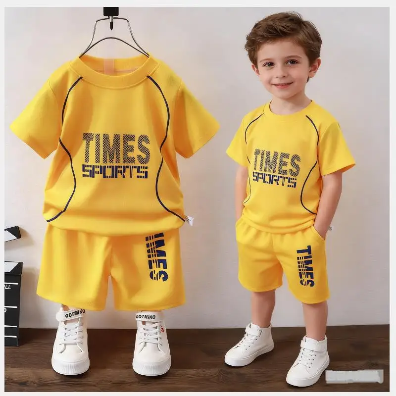 Boys’ Casual Summer T-Shirt & Shorts Set